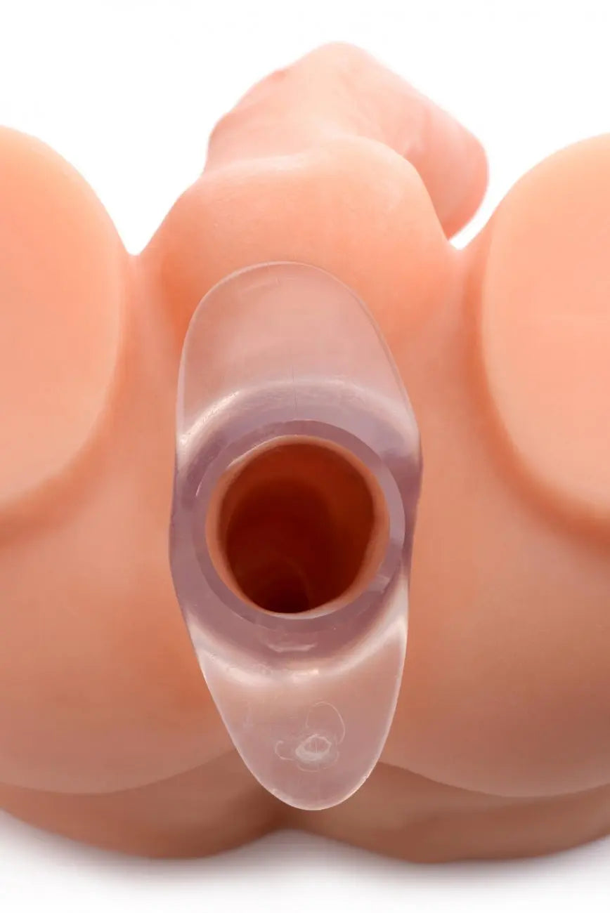 Clear View Hollow Anal Plug - XL  Anal Training