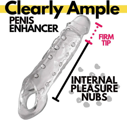 Clearly Ample Penis Enhancer Penis Sleeve  Penis Extenders and Sleeves