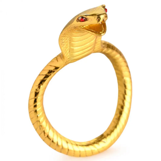 Cobra King Golden Metal Cock Ring Sex Toy  Cock Rings