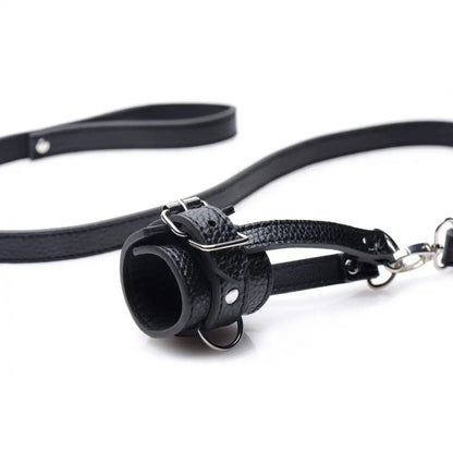 Cock Leash Ball Stretcher With Leash CBT Sex Toy Femdom  Cock and Ball Torture