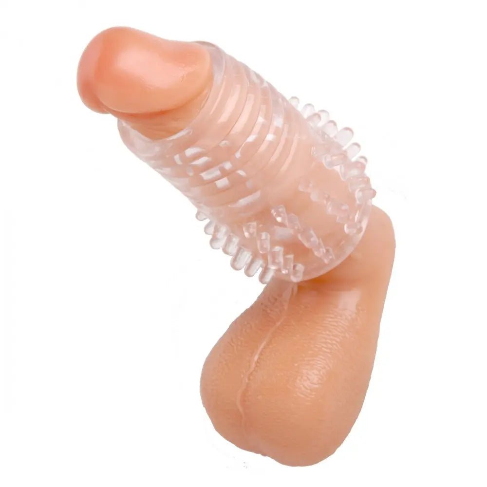 Cock Sleeve Pig in a Blanket Textured Penis Enlarger Sleeve  Enlargement Gear and Pumps