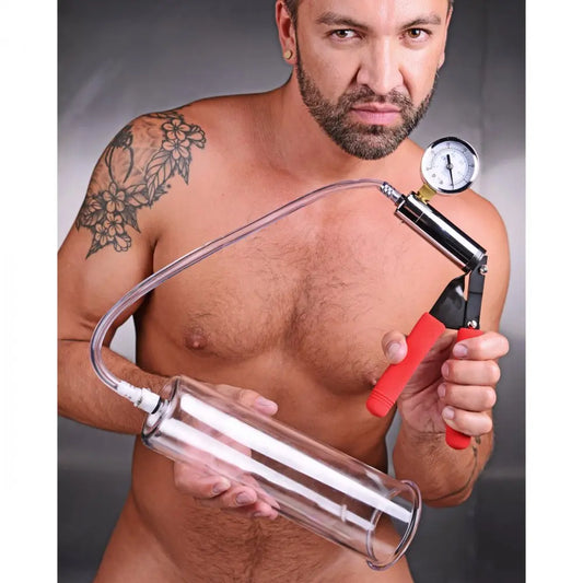 Cock and Ball Deluxe Penis Pumping Kit  Enlargement Gear and Pumps