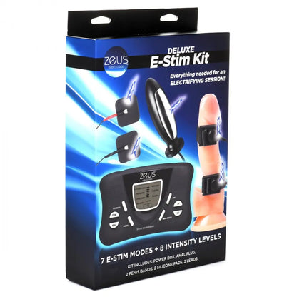 Complete Electrosex Kit Deluxe E-Stim Kit  E-Stim Bondage Kit