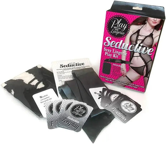 Couples Game - Play With Me Seduction Lingerie Play Kit  Games - Couples