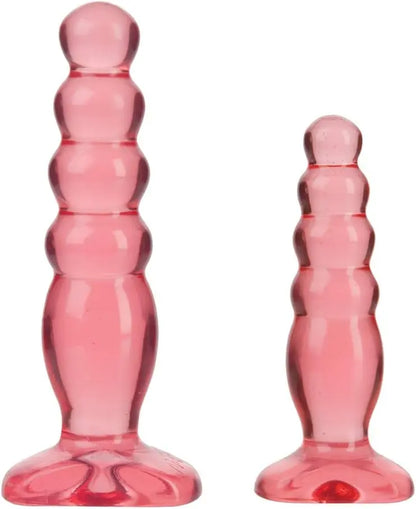 Crystal Jellies - Body Safe Anal Trainer Kit Pink  Anal Training