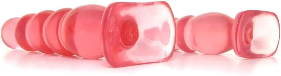 Crystal Jellies - Body Safe Anal Trainer Kit Pink  Anal Training