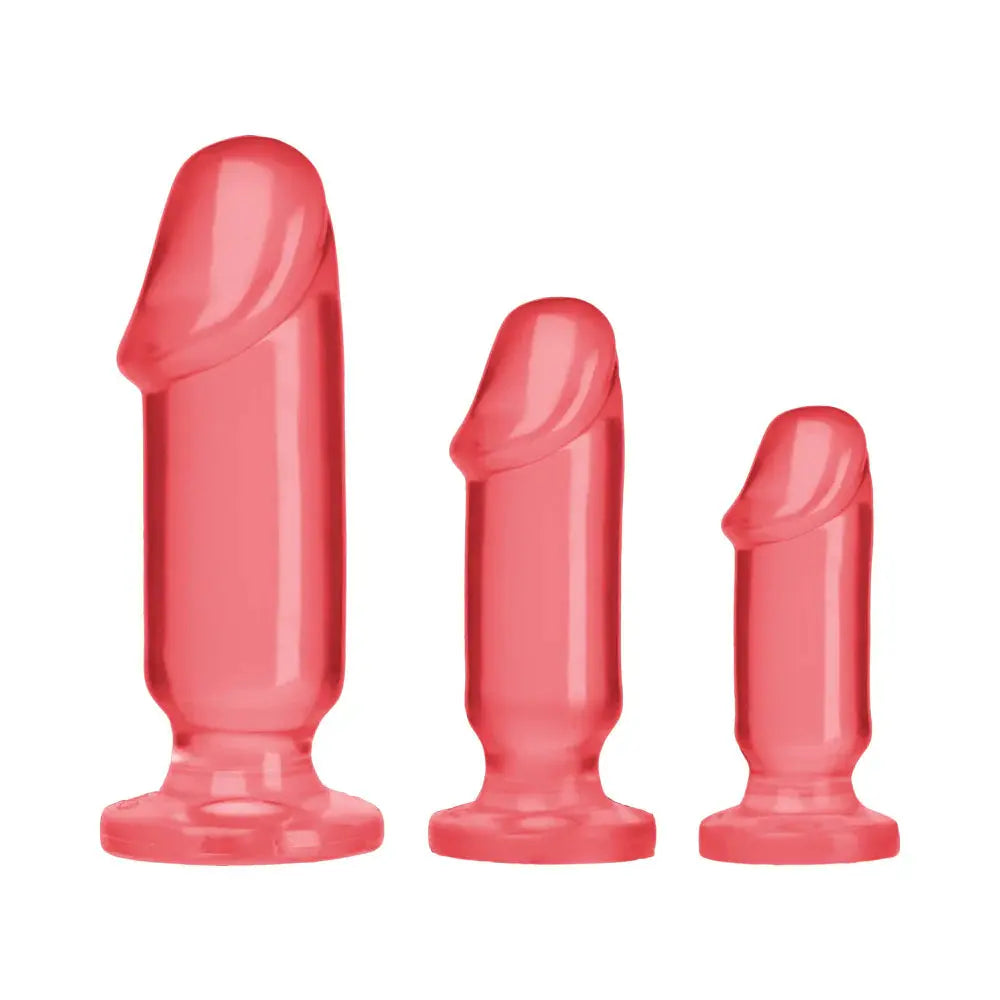 Crystal Jellies – Beginner Anal Training - Anal Starter Kit Pink  Anal - Kits