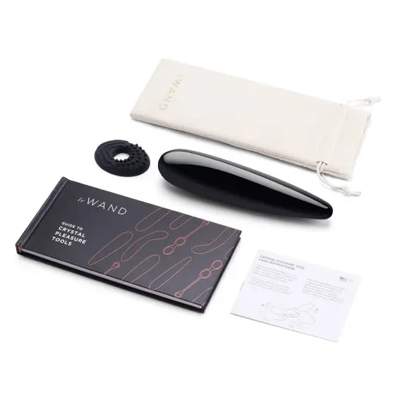 Crystal Wand - Black Obsidian  Dildos