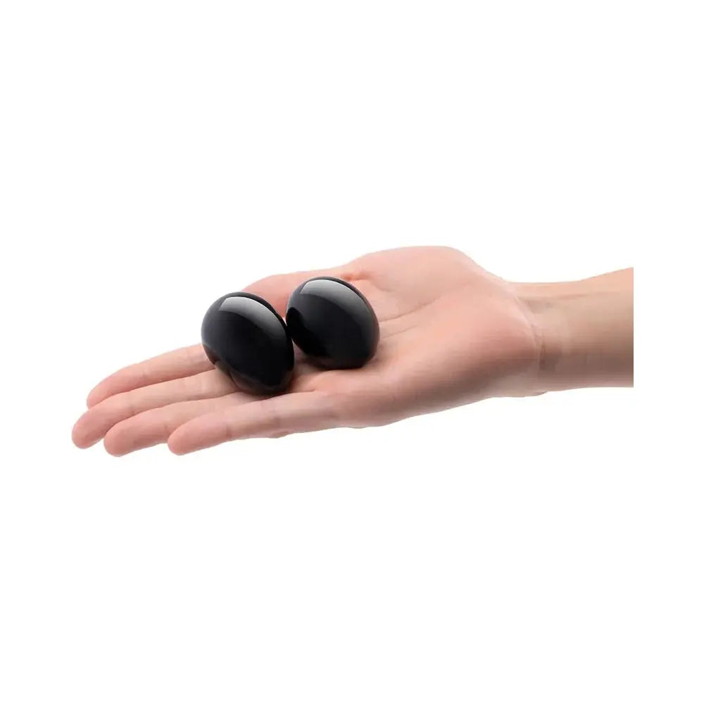 Crystal Yoni Eggs - Black Obsidian Pelvic Floor Kegel Exercise Orgasm Training  Kegel Exercise