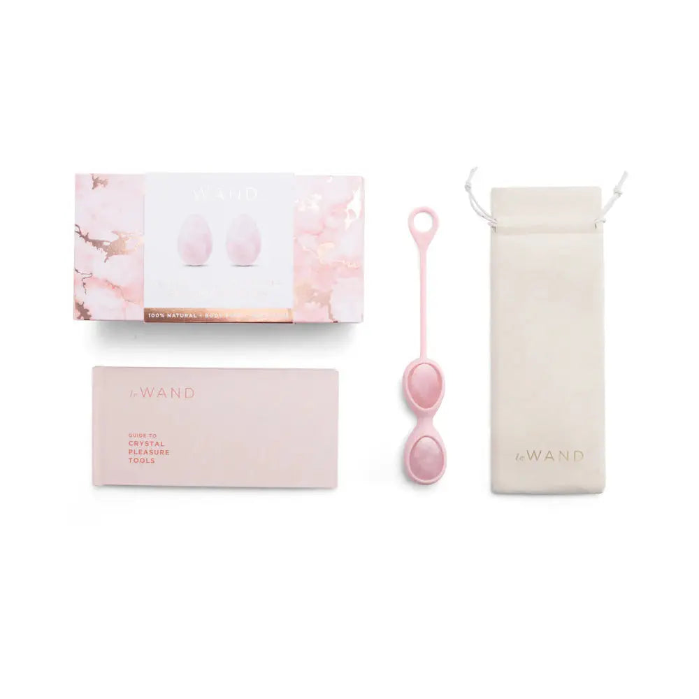 Crystal Yoni Eggs - Rose Quartz Kegel Exercise Stop Bladder Leaks  Kegel Exercise