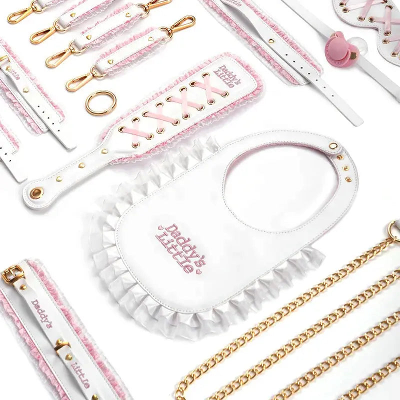Cute Bondage Set For DDLG Play  Restraints and Cuffs