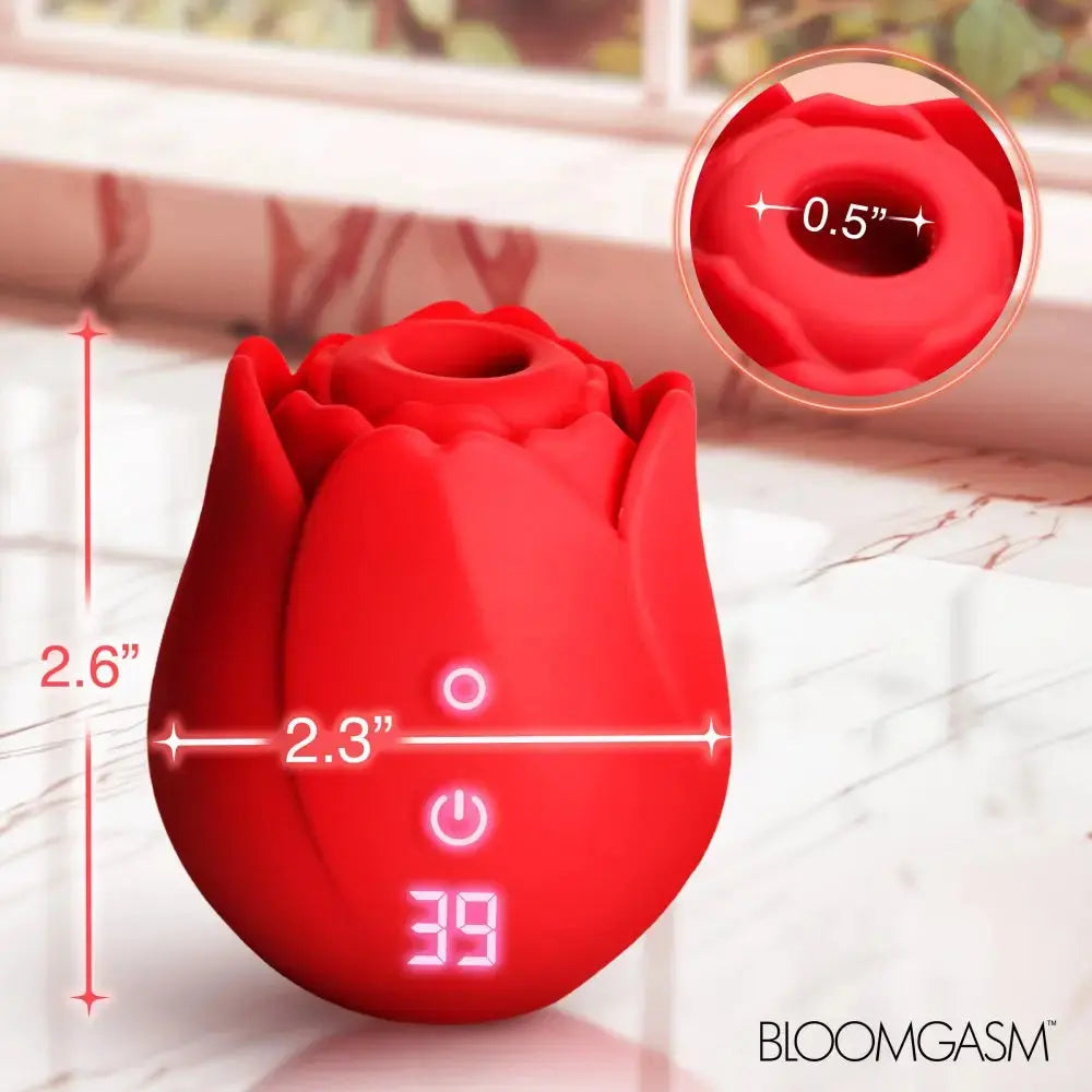 Cyber Rose Toy Sucking & Vibrating Digital Clitoral Stimulator  Rose Toy