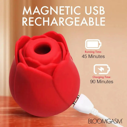 Cyber Rose Toy Sucking & Vibrating Digital Clitoral Stimulator  Rose Toy