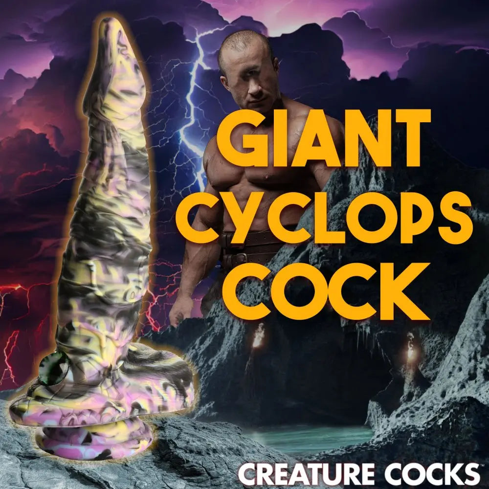 Cyclops Monster Dildo Silicone Creature Dildos Fantasy Dildos  Fantasy Dildos