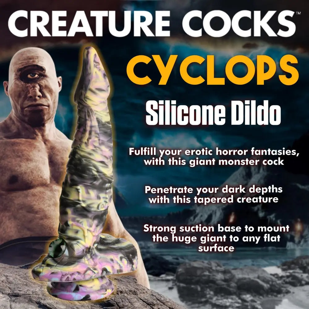 Cyclops Monster Dildo Silicone Creature Dildos Fantasy Dildos  Fantasy Dildos