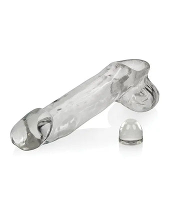 DADDY Hefty Cocksheath Thick Penis Sleeve Sex Toy for Men CLEAR  For Him