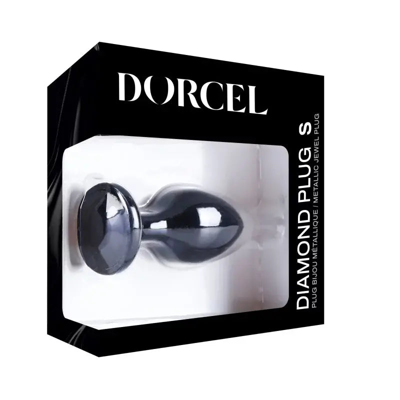 DIAMOND PLUG BLACK S  Anal Plug Sex Toy