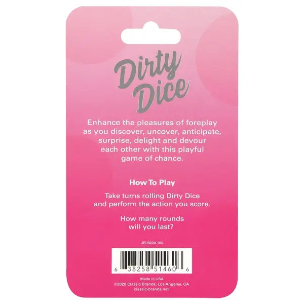 DIRTY DICE - Foreplay Game for Couples  Accessories / Miscellaneous