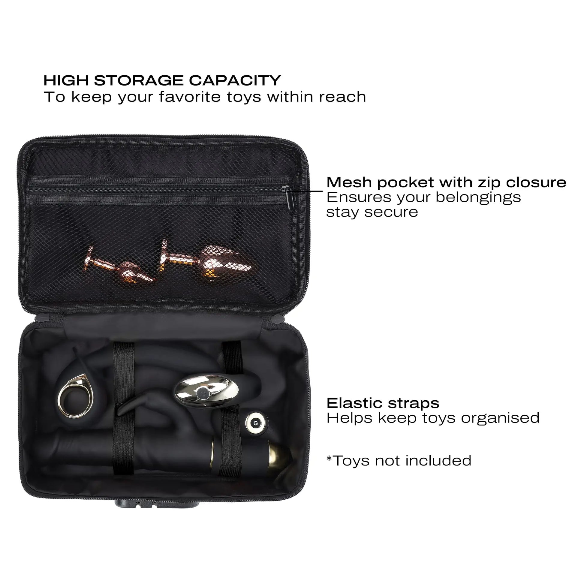 DISCREET BOX LUXURY GOLD  Accessories / Miscellaneous