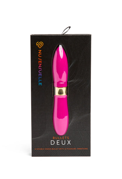 DOUBLE ENDED DEUX BULLET - MAGENTA  Bullet Vibrators