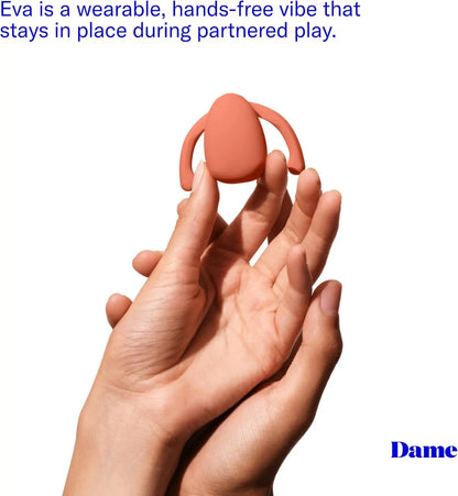 Dame Eva - Papaya Hands-free Clitoral Vibrator  Vibrators