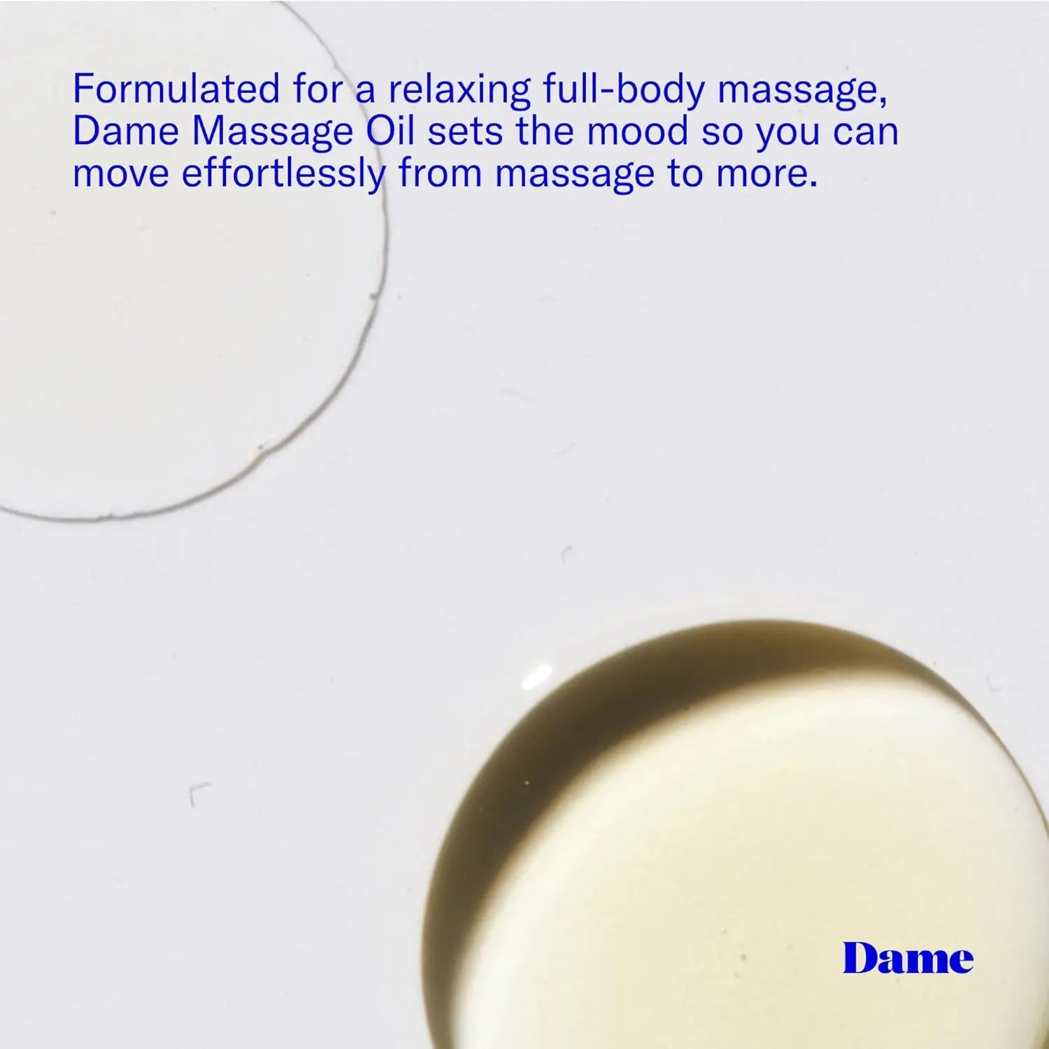 Dame Sex Oil Massage Oil Natural Sandalwood and Cardamom Scent  Lubes, Lotions and Accessories