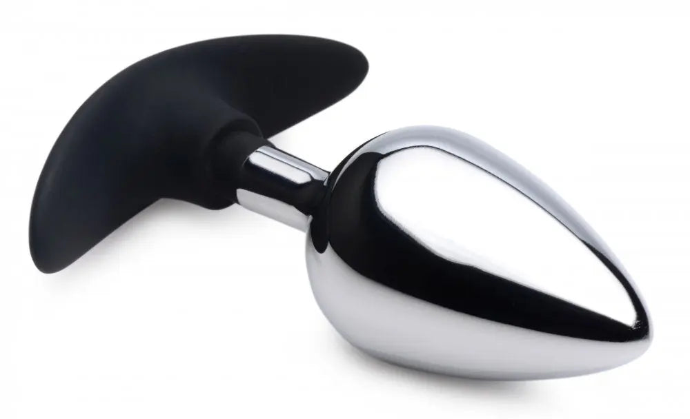 Dark Invader Silicone and Metal Anal Plug Large Weighted Butt Plug  Anal