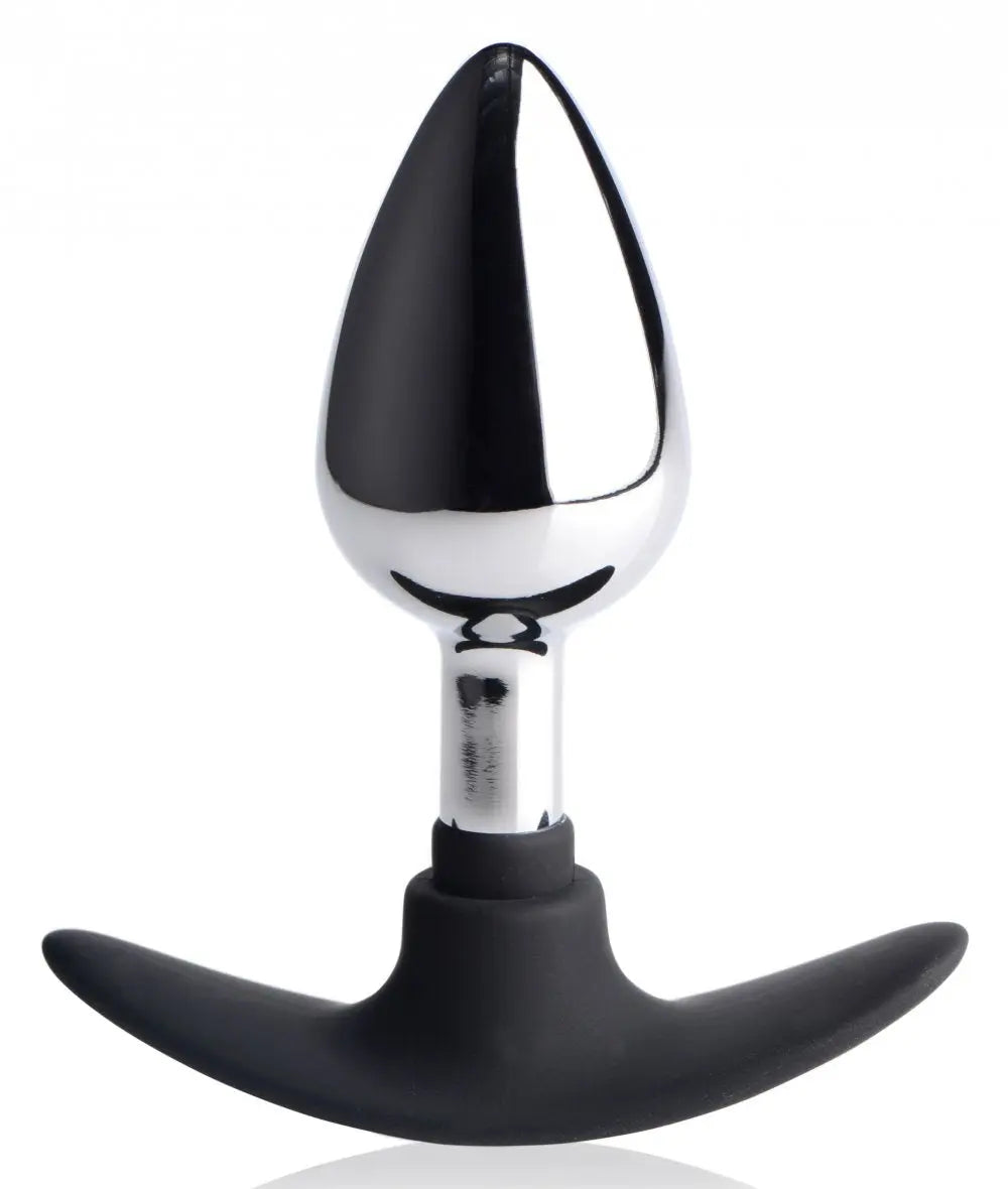 Dark Invader Silicone and Metal Anal Plug Med Weighted Butt Plug  Anal