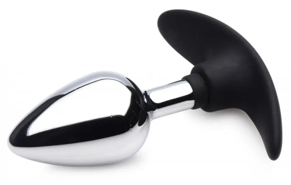 Dark Invader Silicone and Metal Anal Plug Med Weighted Butt Plug  Anal