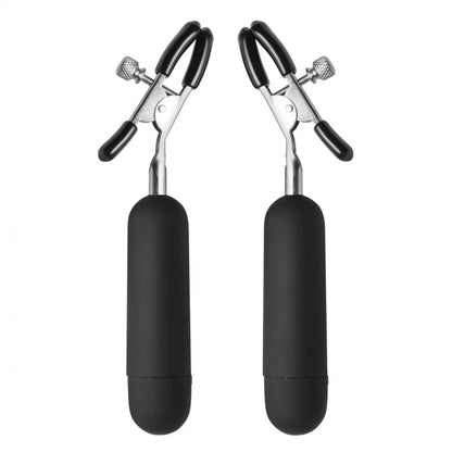 Dark Passion Vibrating Nipple Clamps  New Products
