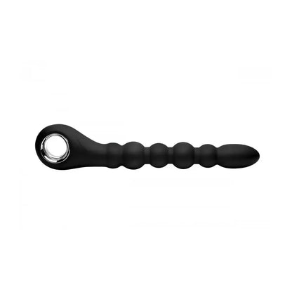 Dark Scepter 10X Vibrating Silicone Anal Beads  Anal Beads