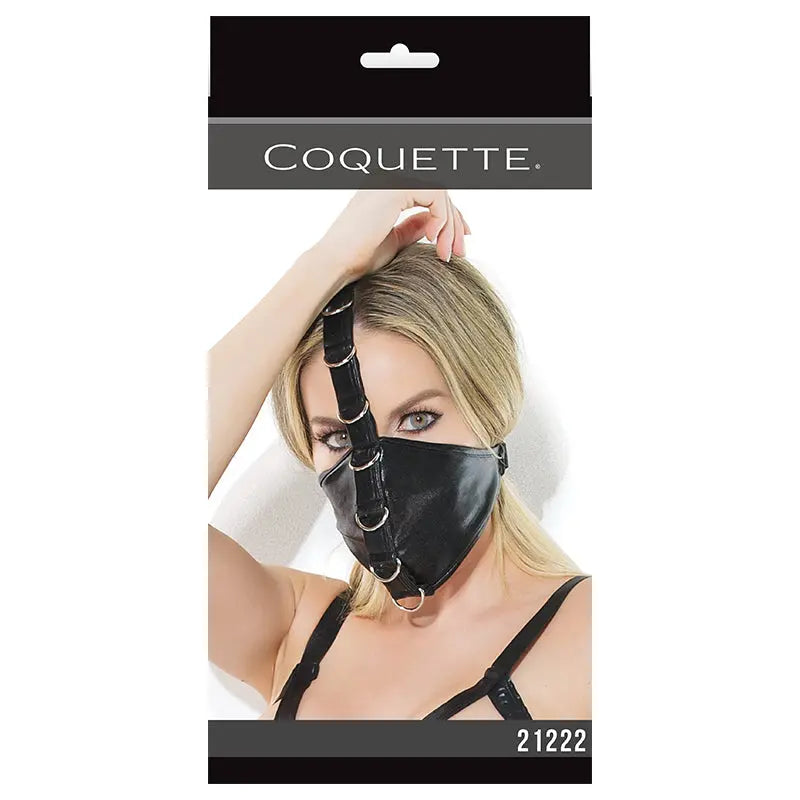 Darque Fetish Mask Black OS  Fetish - Blindfolds
