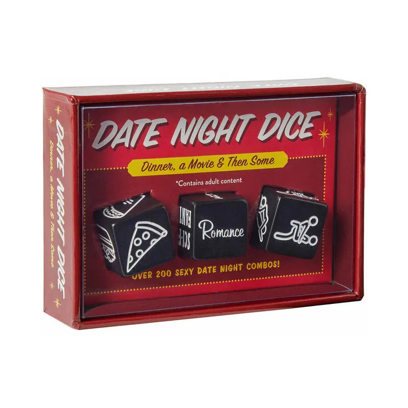 Date Night Dice: Dinner, a Movie & Then Some Game  Games - Dice