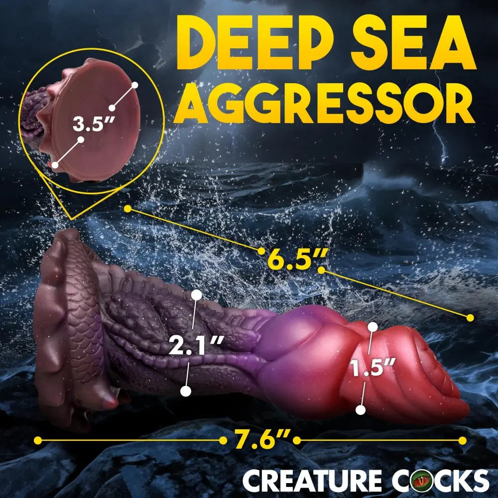 Deep Diver Dildo Silicone Sea Monster Dildo Fantasy Dildos  Fantasy Dildos