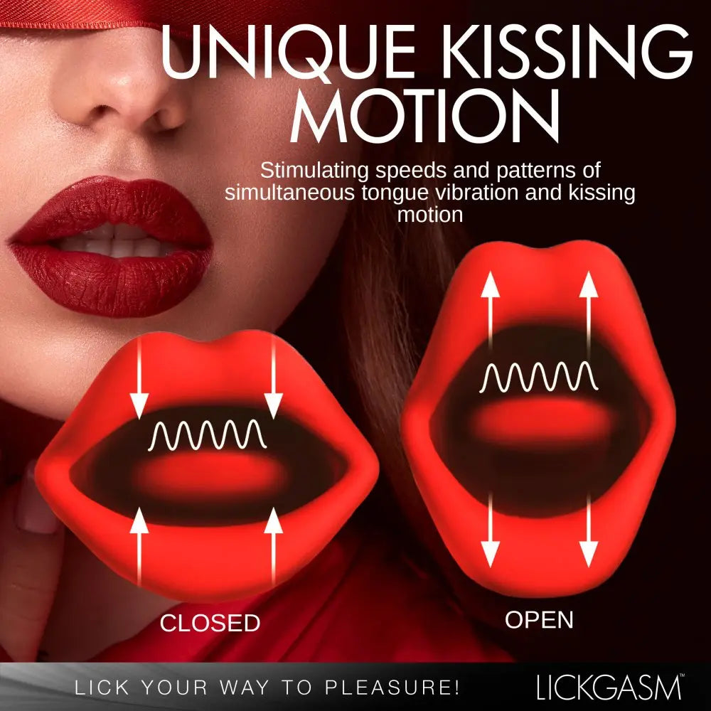 Deep Kiss Silicone Licking Rabbit Vibrator  Licking Vibrator