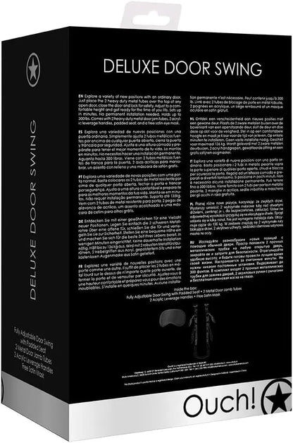 Deluxe Door Sex Swing Black - Discreet Sex Swing  Sex Swing