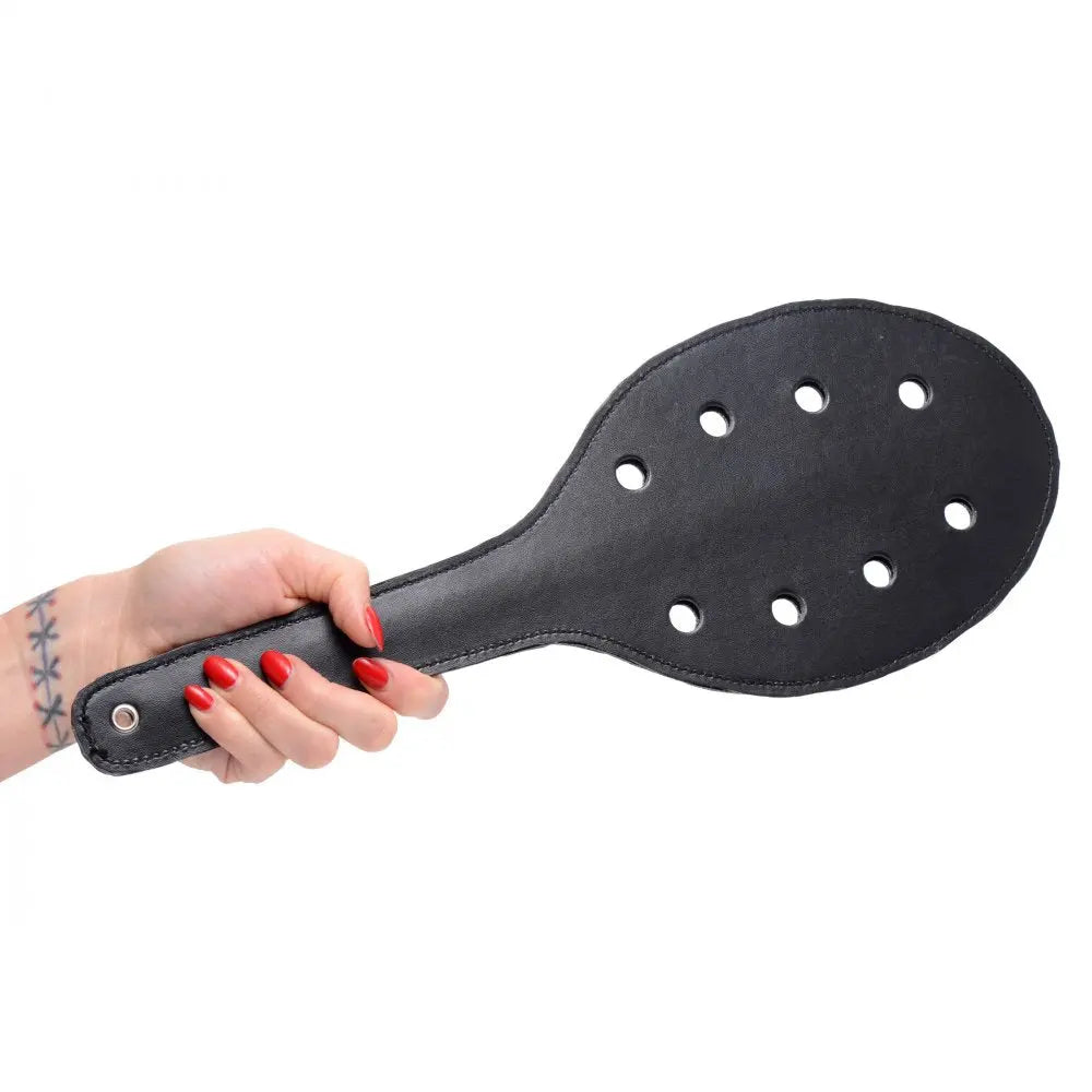 Deluxe Rounded BDSM Sex Paddle with Holes  Impact Play