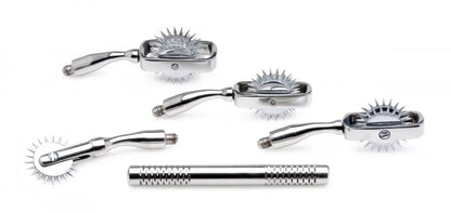 Deluxe Wartenberg Wheel Set with Travel Case - BDSM Sensory Toys  Medical
