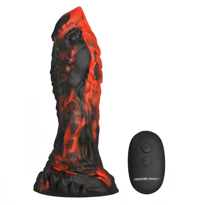 Demon Dildo Inferno Cock Vibrating Sex Toy Devil Dildo Silicone  Fantasy Dildos