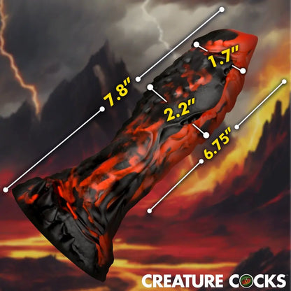 Demon Dildo Inferno Cock Vibrating Sex Toy Devil Dildo Silicone  Fantasy Dildos
