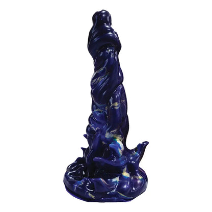 Demon Dildo Sex Toy Thrasher with Vibrating Bullet Silicone Dildo 6.5 in  Fantasy Dildos