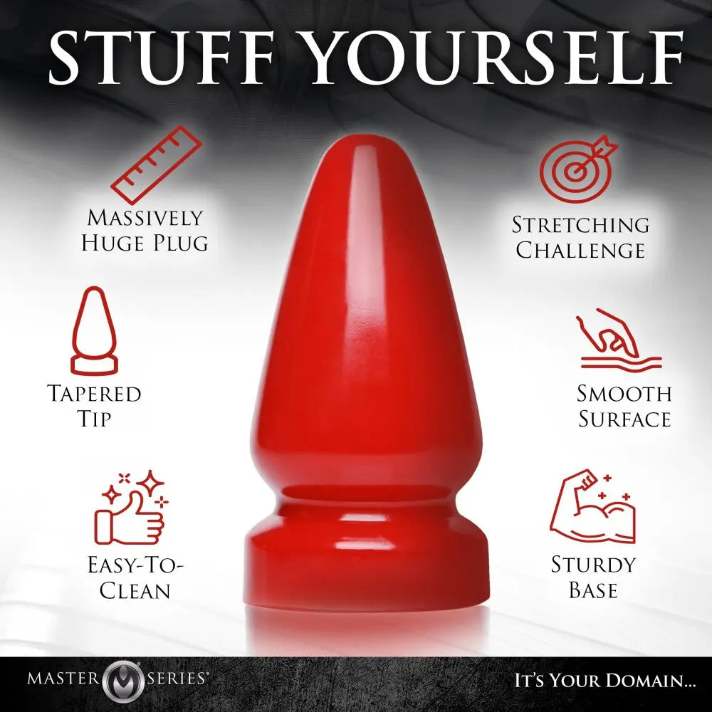 Destructor Anal Plug Small Huge Anal Toy Giant Butt Plug Anal Stretcher  Anal