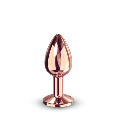 Diamond Plug Rose Gold Small  Metal Anal Plug Sex Toy