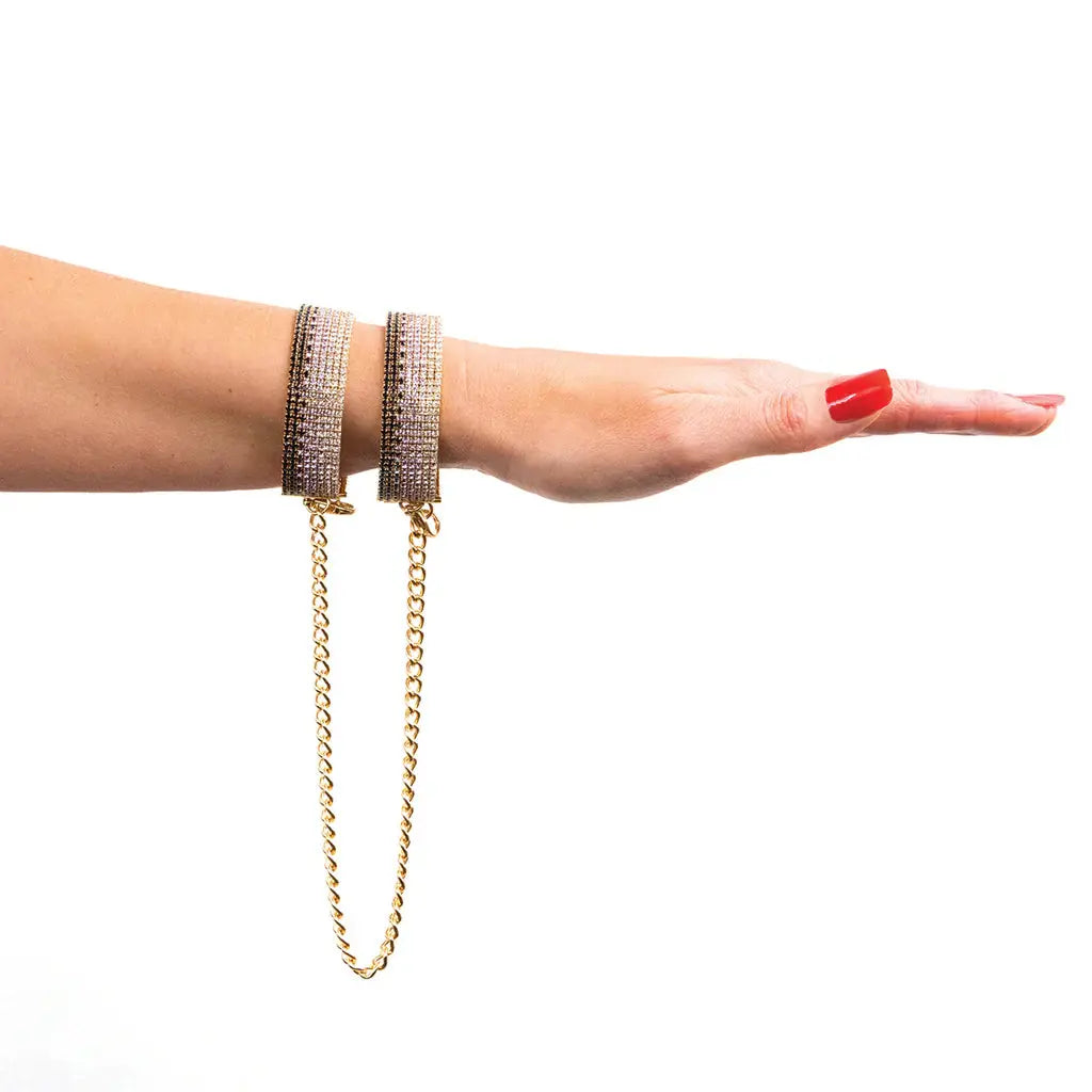 Diamond Sex Handcuffs Bracelet | Elegant Submissive Wrist Cuffs  Restraints and Cuffs