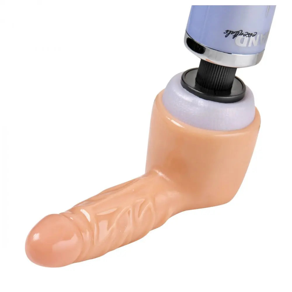 Dildo Delight Realistic Penis Wand Attachment  Vibrator Kits and Accessories