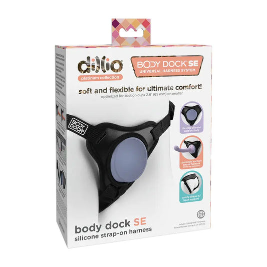 Dillio Platinum Collection Body Dock SE Universal Harness System Silicone Strap-On Harness  Harnesses