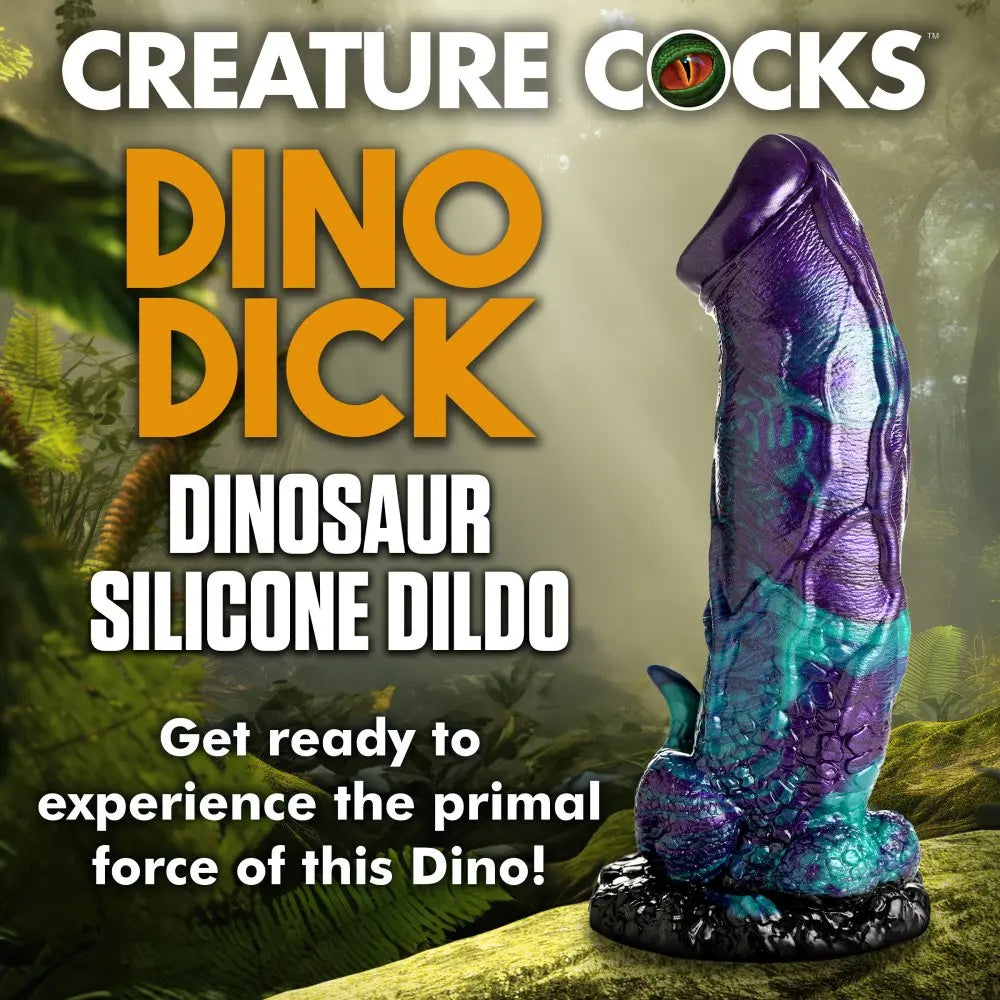 Dino-Dick Silicone Dildo - XL  Fantasy Dildos