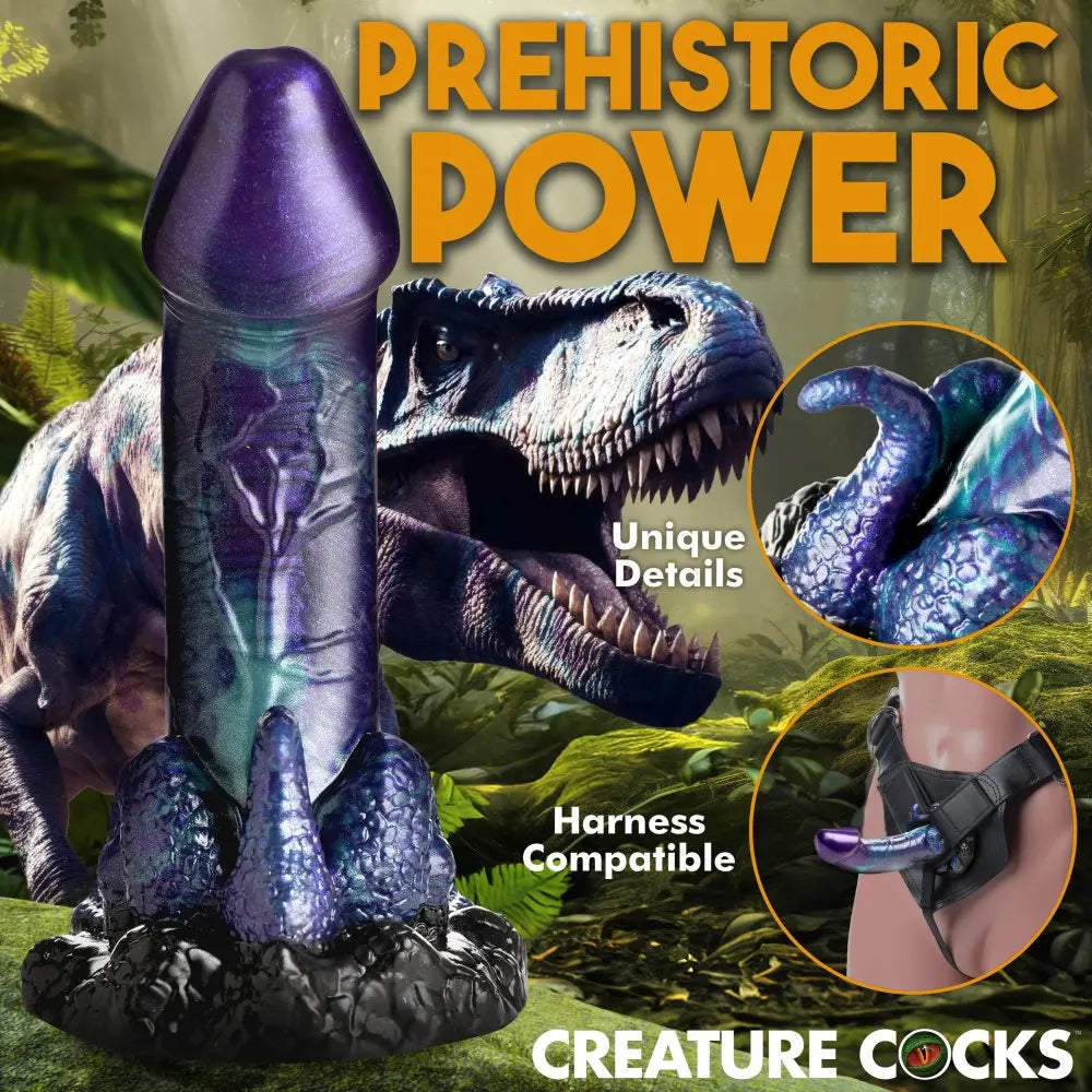 Dinosaur Dildo Fantasy Dildos Dino-Dick Dildo - Large Silicone Sex Toy  Fantasy Dildos