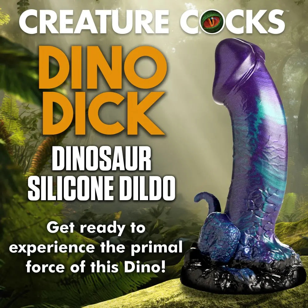 Dinosaur Dildo Fantasy Dildos Dino-Dick Dildo - Large Silicone Sex Toy  Fantasy Dildos