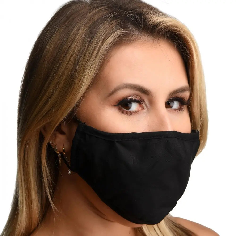 Discreet Penis Gag Mouth-Full Dildo Face Mask  Masks, Gags and Blindfolds